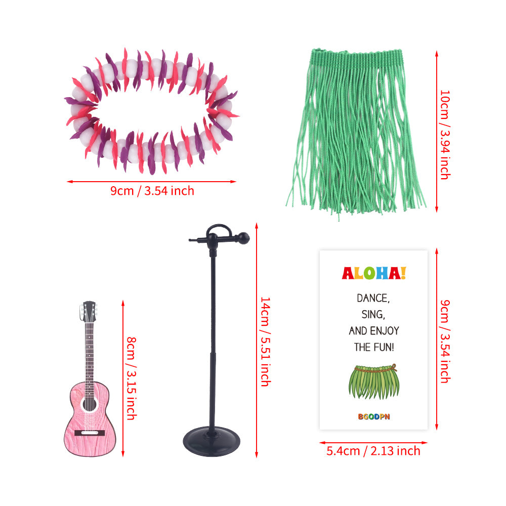 hula-elf-holiday-scene-set - Christmas Elf Props | BGODPN