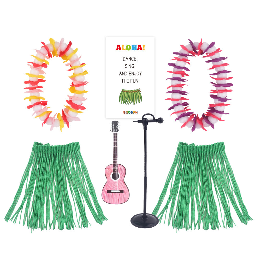 hula-elf-holiday-scene-set - Christmas Elf Props | BGODPN