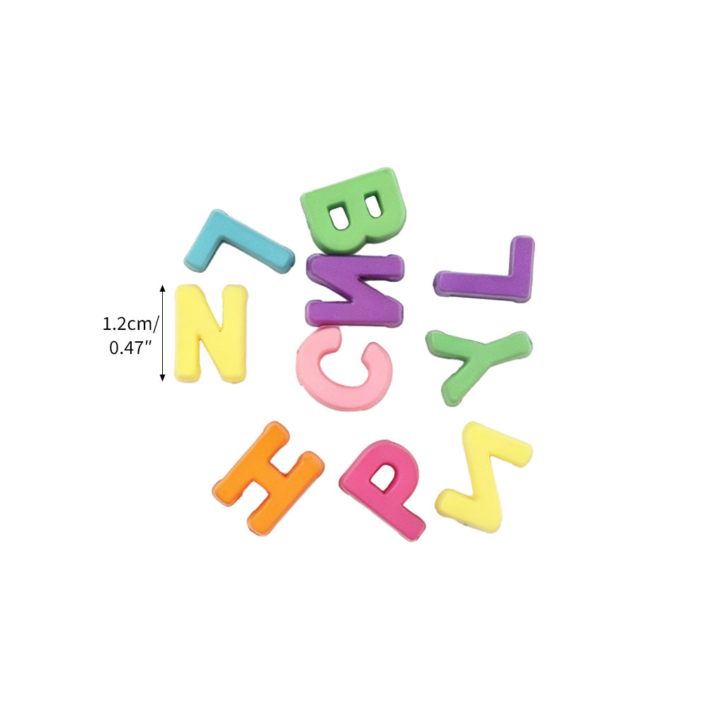 Christmas elf alphabet learning prop set with colorful letters, mini easel, and holiday activity card