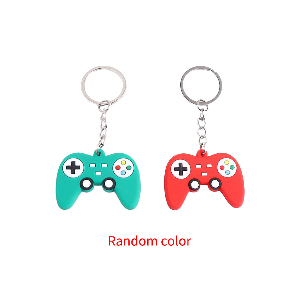 Christmas elf prop set with game controller keychain, bandage strips, and activity card for holiday elf scene display