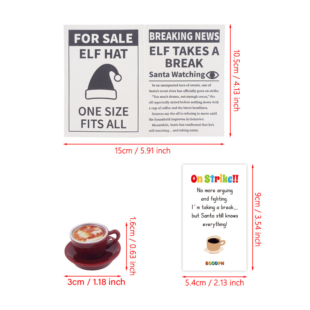 coffee-break-elf-activity-set - Christmas Elf Props | BGODPN