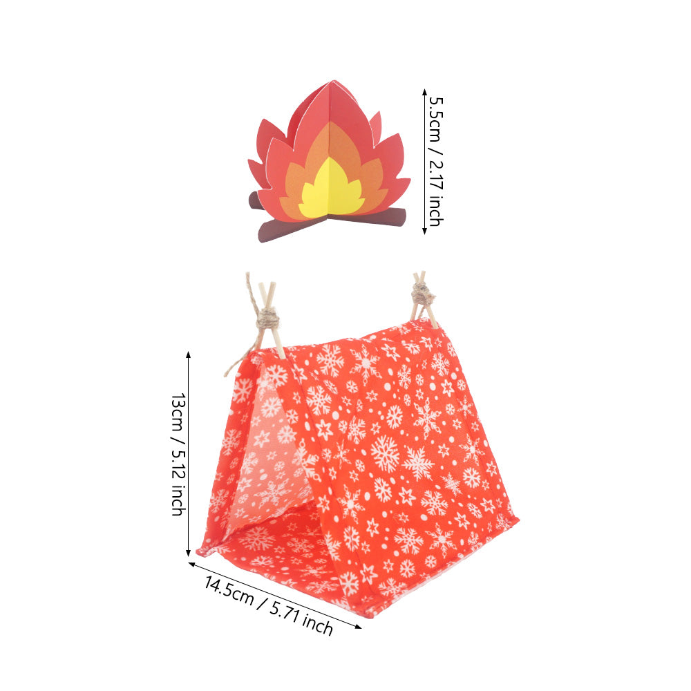 tent-and-campfire-set - Christmas Elf Props | BGODPN