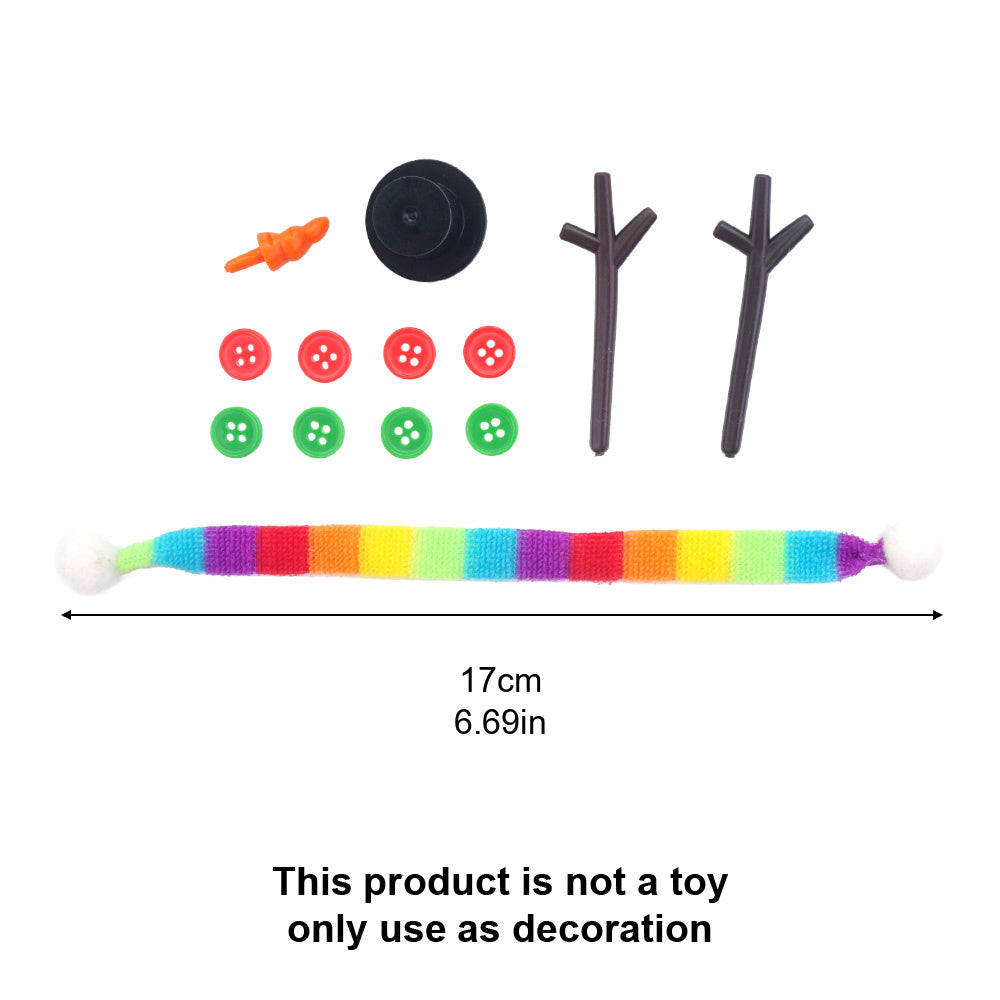 Christmas Melted Snowman Elf Prop Set
