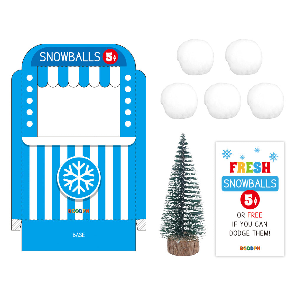 holiday-snowball-stand-elf-props-set - Christmas Elf Props | BGODPN
